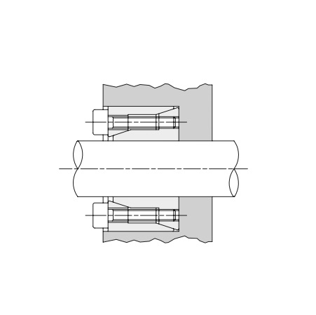 Втулка зажимная BK 61 (RCK 61) 32x55 (KLSS032), EMT | ЕМТ