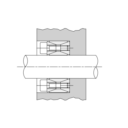 Втулка зажимная BK 40 (RCK 40) 30x55 (KLGG030), EMT | ЕМТ