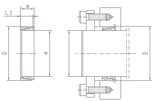 Втулка зажимная BK 50 (RCK 50) 9x12 (KLNN009), EMT | ЕМТ