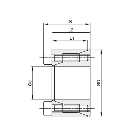 Втулка зажимная BK 61 (RCK 61) 32x55 (KLSS032), EMT | ЕМТ