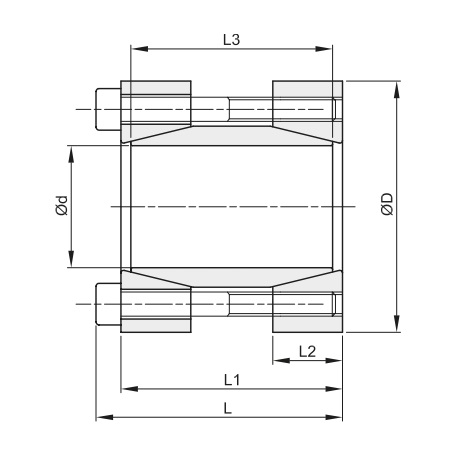 Втулка зажимная BK 95 (RCK 95) 35x75 (KLMM035), EMT | ЕМТ