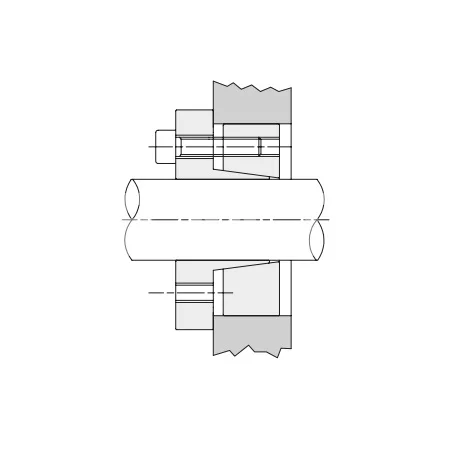 Втулка зажимная BK 15 (RCK 15) 16x55 (KLBB116), EMT | ЕМТ