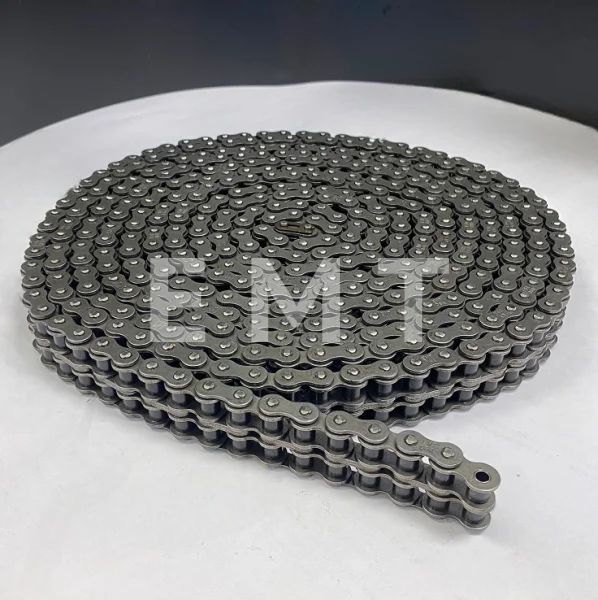 Цепь роликовая двухрядная 20A-2 (100-2, 2ПР-31,75-177), EMT | ЕМТ