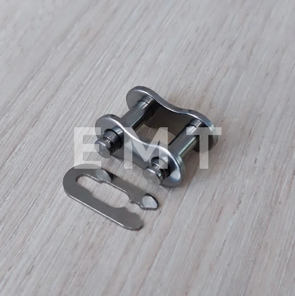 Соединительное звено из нержавеющей стали для однорядной цепи 12B-1SS, EMT | ЕМТ