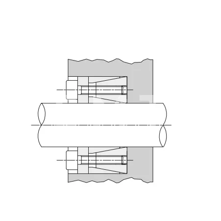 Втулка зажимная BK 45 (RCK 45) 55x83 (KLHH055), EMT | ЕМТ