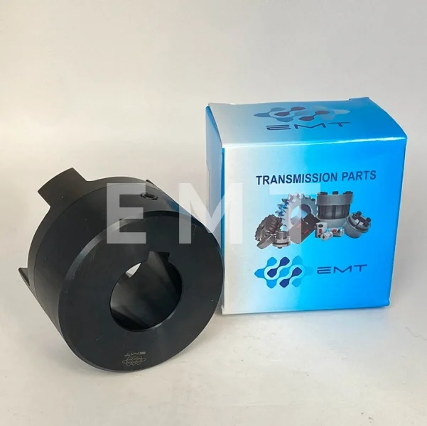 Полумуфта GE 75-90 B с готовым отверстием d90 шпон паз 25х5,4мм+винт М12 СТАЛЬ, EMT | ЕМТ