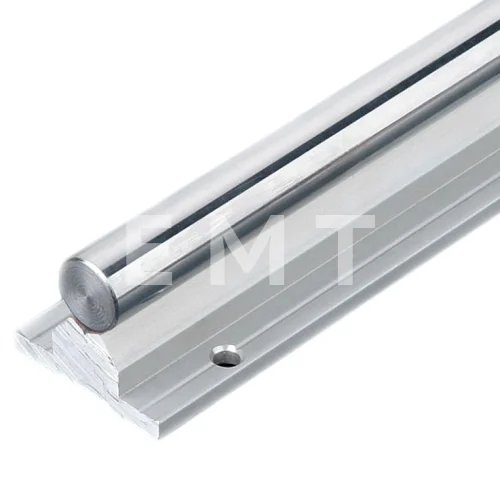 Вал прецизионный хромированный с опорой TBR16, 4010 мм, EMT | ЕМТ